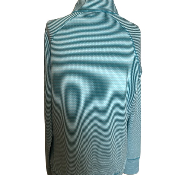 Kate Lord Quarter Zip Up Top With Kangaroo pocket. Size Large - Picture 5 of 7